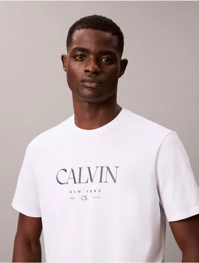 CALVIN KLEIN MEN'S CALVIN GRAPHIC CLASSIC T-SHIRT