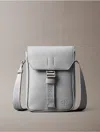 Calvin Klein Men's Cargo Reporter Bag In Gray