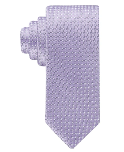Calvin Klein Men's Christy Medallion Tie In Lilac