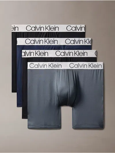 Calvin Klein Men's Chromatic 4-pack Boxer Brief In Multi