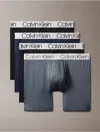 Calvin Klein Men's Chromatic 4-pack Boxer Brief In Black / Peacoat / Turbulence / Black