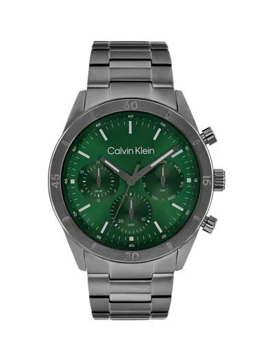 Calvin Klein Men's Chronograph Bracelet Watch In Green