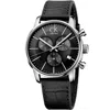 Calvin Klein Men's City Black Dial Watch In Black