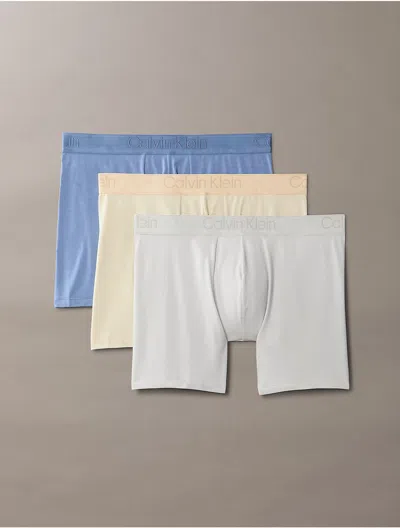 Calvin Klein Men's Ck Black 3-pack Boxer Brief In Multi