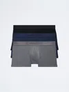 Calvin Klein Men's Ck Black 3-pack Low Rise Trunk In Multi