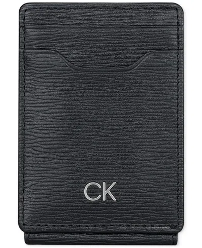 Calvin Klein Men's Ck Logo Wallet In Black
