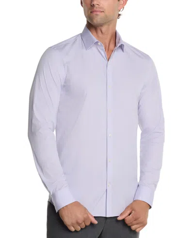 Calvin Klein Men's Ck X Extra-slim Stretch Dress Shirt In Lavender Mist