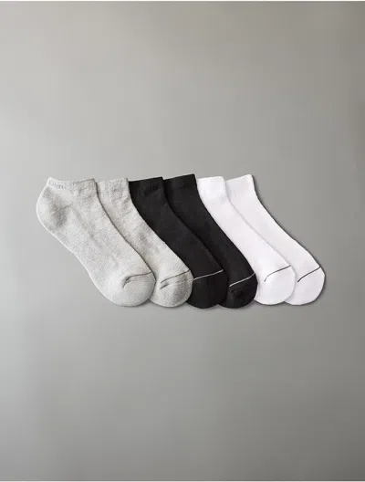 Calvin Klein Men's Classic 6-pack No Show Socks In Multi