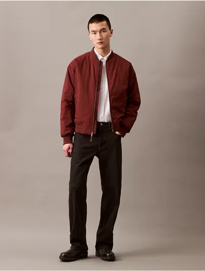 Calvin Klein Men's Classic Bomber Jacket In Multi