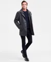 Calvin Klein Men's Classic-fit Coleman Overcoat In Gray