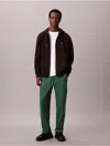 Calvin Klein Men's Classic Fleece Sweatpants In Green