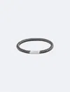 Calvin Klein Men's Contoured Bubbles Bracelet In Black