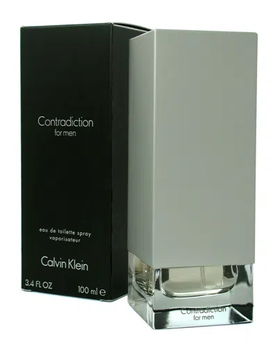 Calvin Klein Men's Contradiction 3.4oz Edt Spray