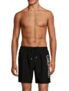 Calvin Klein Core Volley Swim Trunks In Black