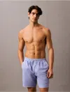 Calvin Klein Men's Core Volley Swim Shorts In Skim Blue