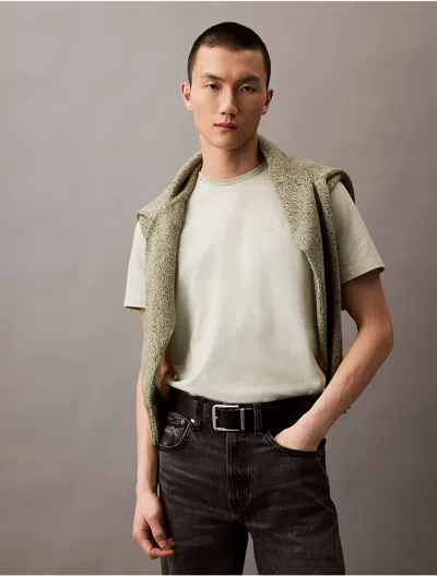 CALVIN KLEIN MEN'S COTTON BLEND CLASSIC T-SHIRT