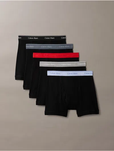 Calvin Klein Men's Cotton Classic 5-pack Boxer Brief In Multi