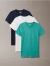 Calvin Klein Men's Cotton Classics 3-pack Crewneck T-shirt In Multi