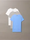Calvin Klein Men's Cotton Classics 3-pack Crewneck T-shirt In Multi