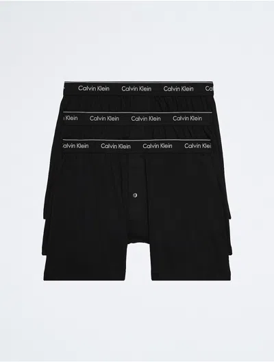 Calvin Klein Men's Cotton Classics 3-pack Knit Boxer