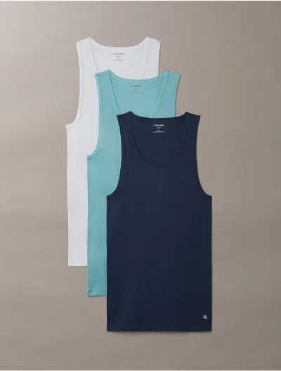 Calvin Klein Men's Cotton Classics 3-pack Tank Top