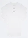 Calvin Klein Men's Cotton Classics 3-pack V-neck T-shirt In White