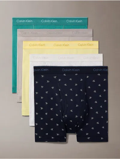 Calvin Klein Men's Cotton Classics 5-pack Boxer Brief In Multi