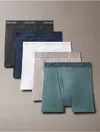 Calvin Klein Men's Cotton Classics 5-pack Boxer Brief In Ink / Blue Performance / Ash / White / Charcoal Heather