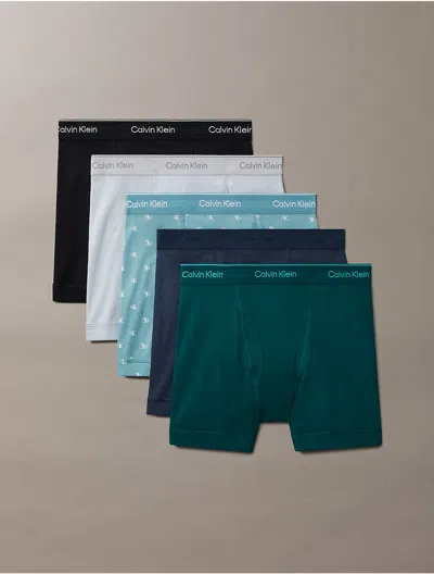 Calvin Klein Men's Cotton Classics 5-pack Boxer Brief In Multi