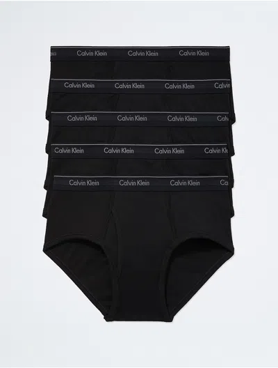 Calvin Klein Men's Cotton Classics 5-pack Brief In Black