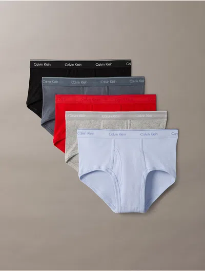 Calvin Klein Men's Cotton Classics 5-pack Brief In Blue