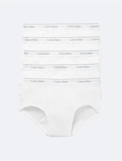 Calvin Klein Men's Cotton Classics 5-pack Brief In White