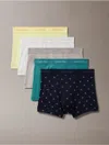Calvin Klein Men's Cotton Classics 5-pack Trunk In Multi