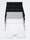 Calvin Klein Men's Cotton Classics 7-pack Boxer Brief In Black/ Grey/ White