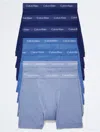 Calvin Klein Men's Cotton Classics 7-pack Boxer Brief In Blue Multi