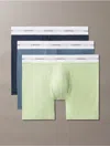 Calvin Klein Men's Cotton Modal Stretch 3-pack Boxer Brief In Multi