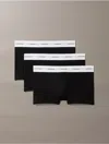 Calvin Klein Men's Cotton Modal Stretch 3-pack Boxer Brief In Black