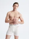 Calvin Klein Men's Cotton Stretch Deconstructed Boxer Brief In White