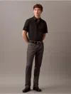 Calvin Klein Men's Cotton Stretch Slim Button-down Shirt