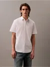 Calvin Klein Men's Cotton Stretch Slim Button-down Shirt
