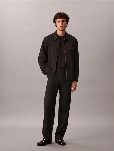 Calvin Klein Men's Cotton Stretch Slim T-shirt In Black