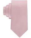 Calvin Klein Men's Coventry Solid Textured Tie In Pink