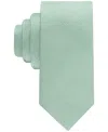 Calvin Klein Men's Coventry Solid Textured Tie In Sage Mint