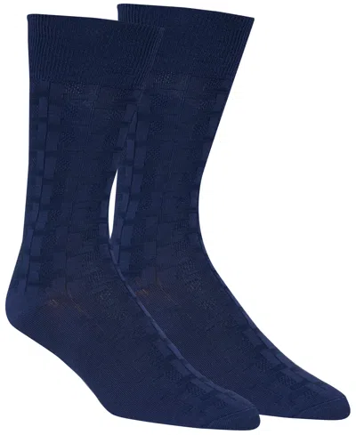 Calvin Klein Men's Crew Socks In Blue