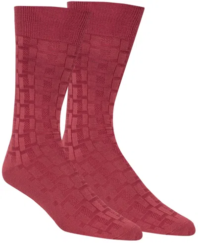 Calvin Klein Men's Crew Socks In Red
