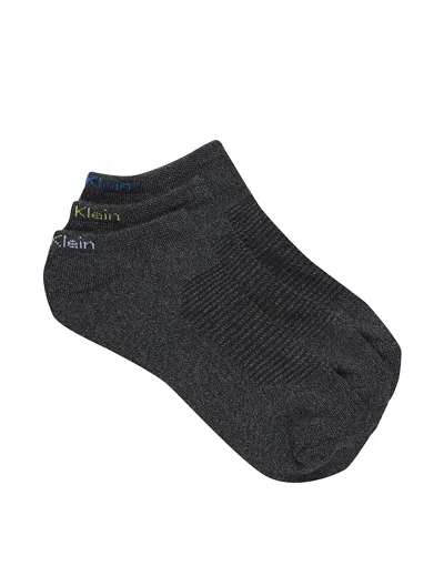 CALVIN KLEIN MEN'S CUSHION 3-PACK NO SHOW SOCKS
