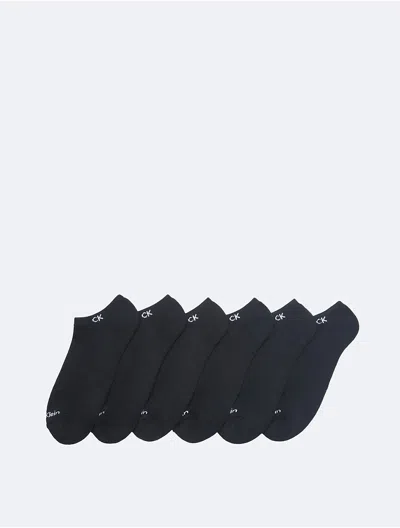 Calvin Klein Men's Cushion 6-pack No Show Socks