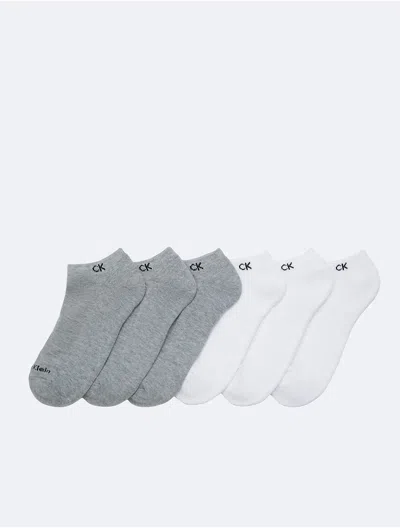 Calvin Klein Men's Cushion 6-pack No Show Socks