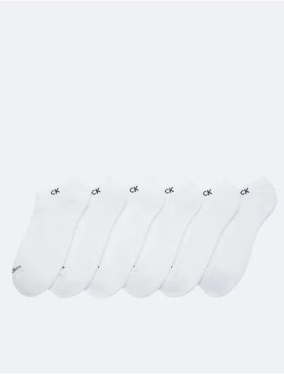 Calvin Klein Men's Cushion 6-pack No Show Socks