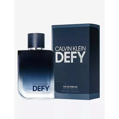 Calvin Klein Men's Defy Eau De Parfum Edp 6.7 oz Fragrances 3616302016693 In White